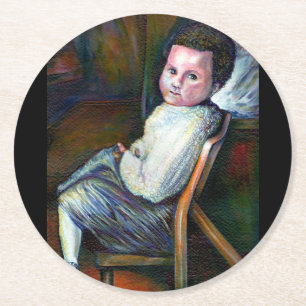 Synesthesie Ronde Kartonnen Onderzetter