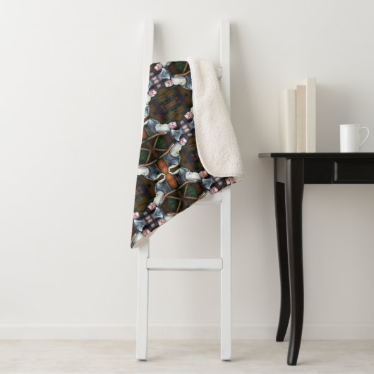 Synesthesie Sherpa Deken (In situ)