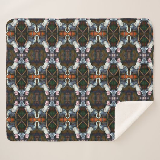 Synesthesie Sherpa Deken (Voorkant (horizontaal))