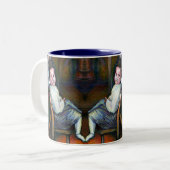 Synesthesie Tweekleurige Koffiemok (Voorkant links)