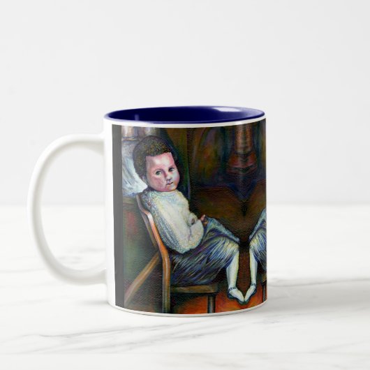 Synesthesie Tweekleurige Koffiemok (Links)