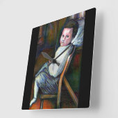 Synesthesie Vierkante Klok (Hoek)