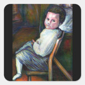 Synesthesie Vierkante Sticker (Voorkant)