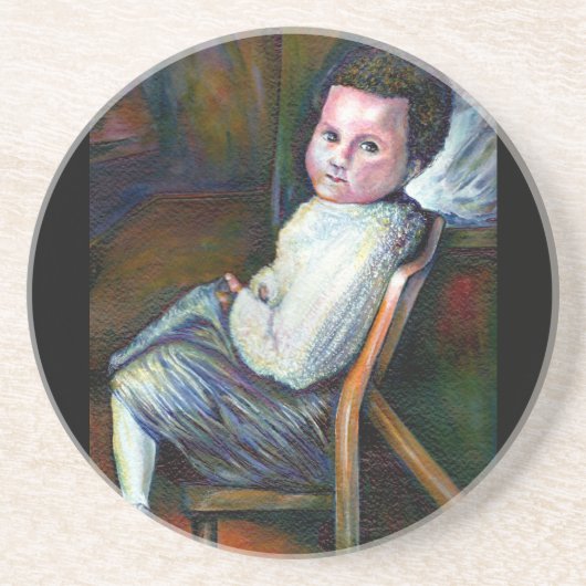 Synesthesie Zandsteen Onderzetter (Voorkant)