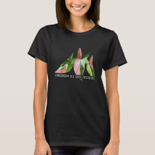 Syngonium rode vlek Tricolor PhiroPlants Monstera T-shirt