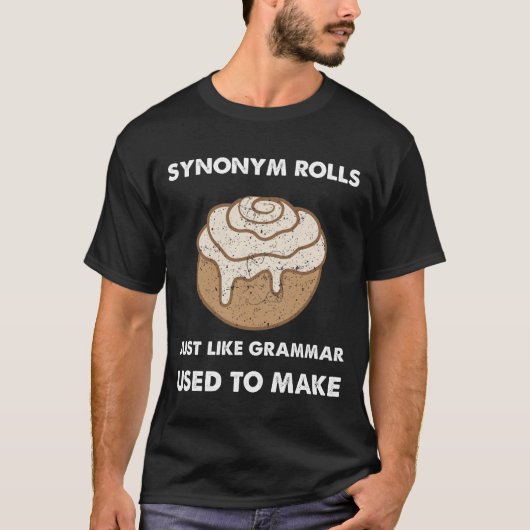 synoniem rollen net als grammatica die wordt gebru t-shirt (Voorkant)