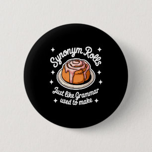 Synoniem Rollen Net Als Grammatica Gebruikte Om Gr Ronde Button 5,7 Cm