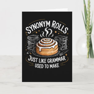 Synoniem rollen net zoals grammatica vroeger deed  kaart