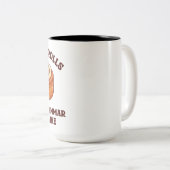 Synoniembroodjes - enkel zoals de grammatica gebru tweekleurige koffiemok (Voorkant rechts)