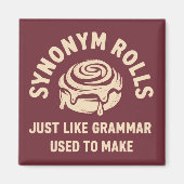 Synoniemen rollen net zoals grammatica vroeger geb magneet (Voorkant)