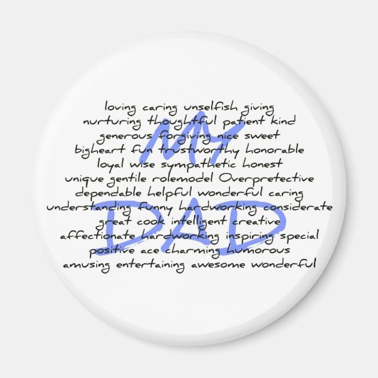 Synoniemen voor papa magneet (Voorkant)