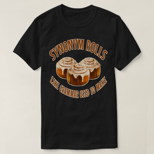 Synonym rollen als grammatica die gebruikt worden  t-shirt (Design voorkant)