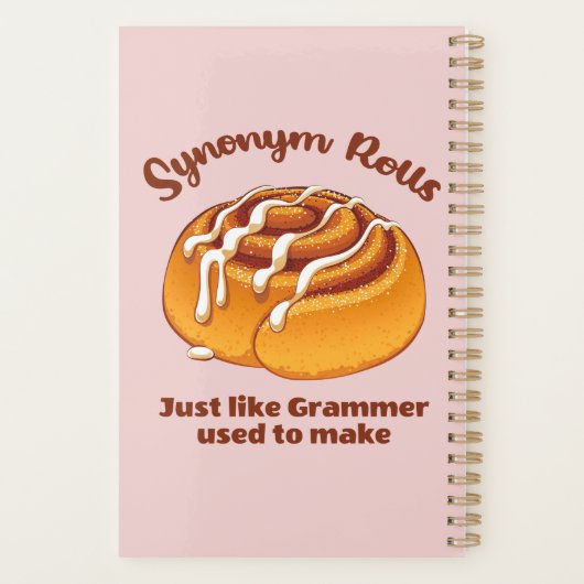 Synonym rollen net als een grijsmachine die gebrui planner (Achterkant)