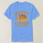 Synonym Rolls Grammar Cinnamon Roll Engels T-shirt (Design voorkant)