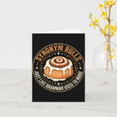 Synonym Rolls Just Like Grammar Used To Make Engli Kaart (Gele Bloem)