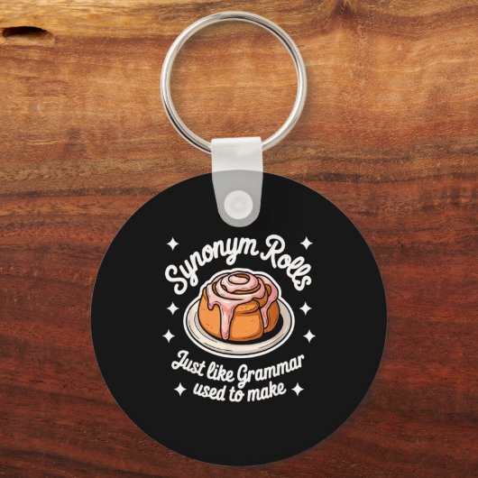 Synonym Rolls Just Like Grammar Used To Make Gramm Sleutelhanger (Voorkant)