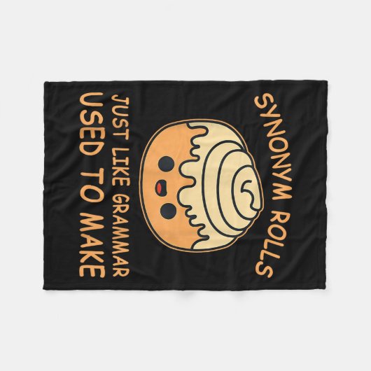 Synonym Rolls Just Like Grammar Used To Make Teach Fleece Deken (Voorkant (Horizontaal))