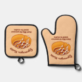 Synonym Rolls Just Like Grammer Used To Make Oven Ovenwant & Pannenlap Set (Voorkant)