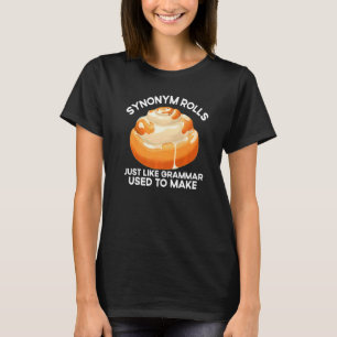 Synonym rolt net zoals grammatica die wordt gebrui t-shirt