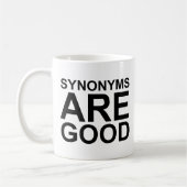 SYNONYMS IS GOED - GOEDE - Funny Language Joke Koffiemok (Links)