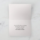 Synpathie Gladiolus en glazen op de bijbel Kaart (Binnen)