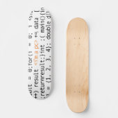 SYNTAX BOARD PERSOONLIJK SKATEBOARD (Voorkant)