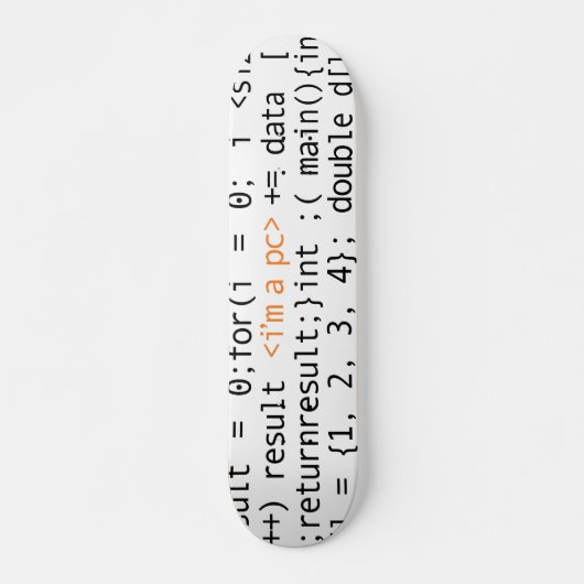 SYNTAX BOARD PERSOONLIJK SKATEBOARD (Voorkant)
