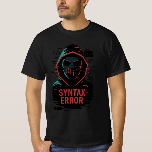 Syntax Error T-shirt (Voorkant)