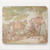 Syntax sketching na natuur muismat (Voorkant)