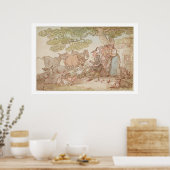 Syntax sketching na natuur poster (Keuken)