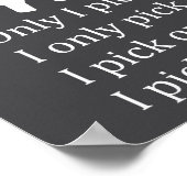 Syntaxis Funny Nose Picking Poster (Hoek)