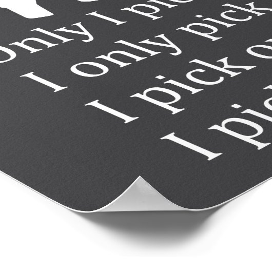 Syntaxis Funny Nose Picking Poster (Hoek)