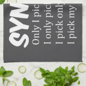 Syntaxis Funny Nose Picking Theedoek (Gevouwen)