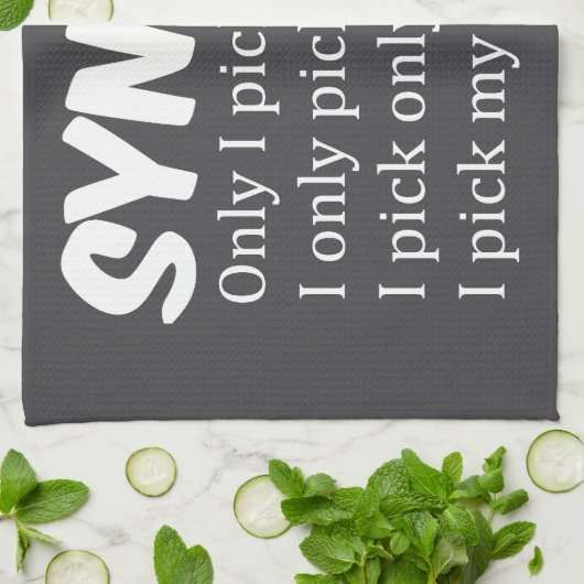 Syntaxis Funny Nose Picking Theedoek (Gevouwen)