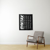 Syntaxis Funny Nose Picking Wandkleed (In situ)