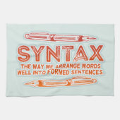 Syntaxis Grammatica Grammatica Theedoek (Horizontaal)