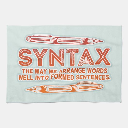 Syntaxis Grammatica Grammatica Theedoek (Horizontaal)