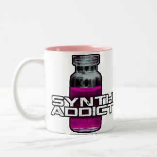 Synth Addict Tweekleurige Koffiemok