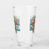 Synth Metal Soul Glass Tumbler (Links)