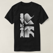 Synth Waveform Audio Analoog Ontwerp Modulair Gift T-shirt (Design voorkant)