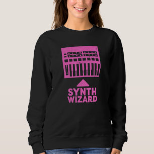 Synth Wizard Toetsenbord Synthesizer Muziek Produc Trui