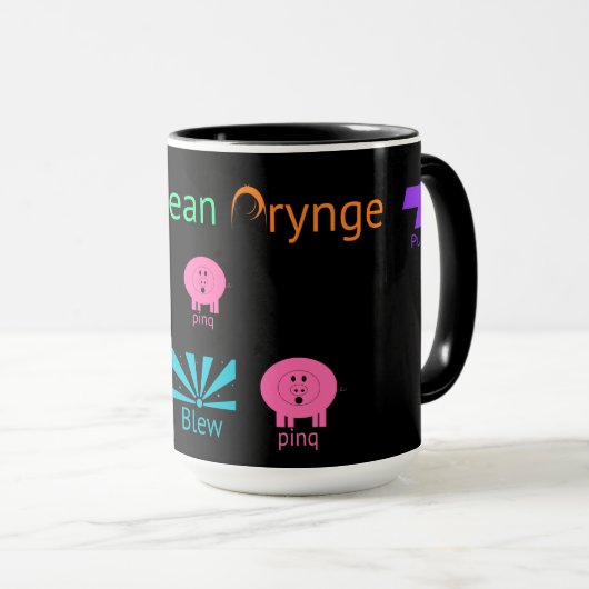 Synthese Teams spel kaart met Logos cup Mok (Voorkant rechts)