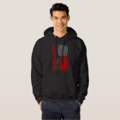 Synthesizer ADSR Synth Hoodie (Voorkant volledig)