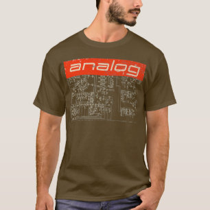  synthesizer analoge synth techno producent t-shirt