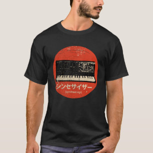  Synthesizer Analoog Japans Retro Synth T-shirt