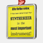 Synthesizer Belangrijkste instrument Metalen Ornament (Links)