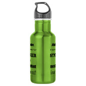 Synthesizer Belangrijkste instrument Waterfles (Achterkant)