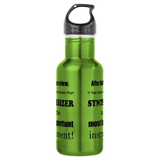 Synthesizer Belangrijkste instrument Waterfles (Voorkant)
