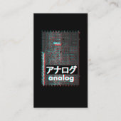 Synthesizer Glitch Japans analoog Modulair Syndroo Visitekaartje (Voorkant)