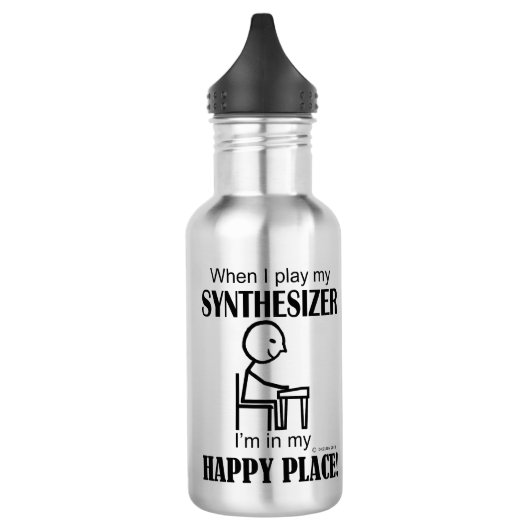 Synthesizer Happy Place Waterfles (Links)
